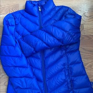 Calvin Klein royal blue down puffer